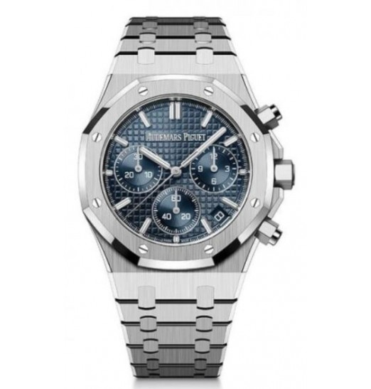 Audemars Piguet Royal Oak Automatico Acero inoxidable 41 mm Esfera azul 26240ST.OO.1320ST.01 réplica de reloj