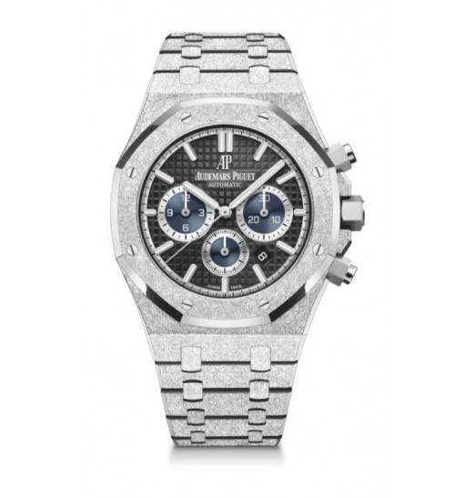Audemars Piguet Royal Oak Selfwinding 41 Chronograph Frosted White Gold Edicion limitada 26331BC.GG.1224BC.03 réplica de reloj
