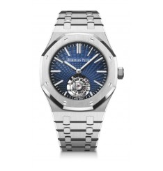 Audemars Piguet Royal Oak Auto-Winding Flying Tourbillon Acero inoxidable Azul 26530ST.OO.1220ST.01 réplica de reloj
