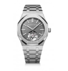 Tourbillon volante automatico Audemars Piguet Royal Oak gris titanio 26530TI.OO.1220TI.01 réplica de reloj