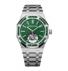 Audemars Piguet Royal Oak Self-Winding Flying Tourbillon Titanium Green 26532IC.EE.1220TI.01 réplica de reloj