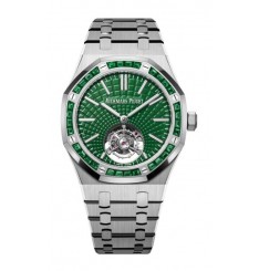 Audemars Piguet Royal Oak Self-Winding Flying Tourbillon Titanium Green 26532IC.EE.1220TI.01 réplica de reloj Audemars Piguet Royal Oak Self-Winding Flying Tourbillon Titanium Green 26532IC.EE.1220TI.01 réplica de reloj