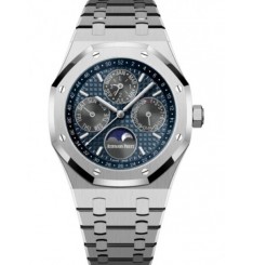 Audemars Piguet Royal Oak Calendario Perpetuo Titanio 41mm Azul 26574TI.OO.1220TI.01 réplica de reloj Audemars Piguet Royal Oak Calendario Perpetuo Titanio 41mm Azul 26574TI.OO.1220TI.01 réplica de reloj