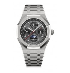 Calendario perpetuo Audemars Piguet Royal Oak 41 Titanio 26609TI.OO.1220TI.01 réplica de reloj Calendario perpetuo Audemars Piguet Royal Oak 41 Titanio 26609TI.OO.1220TI.01 réplica de reloj