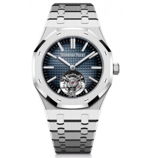 Audemars Piguet Royal Oak Automatico Flying Tourbillion Acero Inoxidable 41mm Azul 26730ST.OO.1320ST.01 réplica de reloj