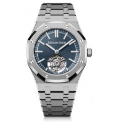 Audemars Piguet Royal Oak Automatico Flying Tourbillion Titanio 41mm Azul 26730TI.OO.1320TI.01 réplica de reloj Audemars Piguet Royal Oak Automatico Flying Tourbillion Titanio 41mm Azul 26730TI.OO.1320TI.01 réplica de reloj