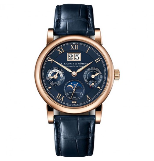 A. Lange & Sohne Langematik Perpetual Limited Anniversary Blue Edition 310.037 réplica de reloj