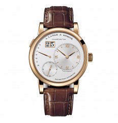 A Lange&Sohne Lange 1 Daymatic Silver Dial 18kt Rose Gold para hombre 320.032 réplica de reloj