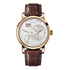 A Lange&Sohne Lange 1 Daymatic Silver Dial 18kt Rose Gold para hombre 320.032 réplica de reloj