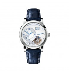 A Lange&Sohne LANGE 1 TOURBILLON 25 Aniversario Oro blanco 18 quilates 722.066 réplica de reloj