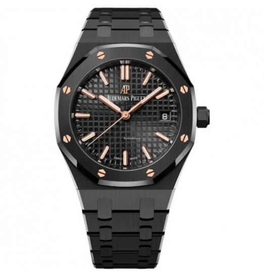 Audemars Piguet Royal Oak Automatico 50th Anniversary Ceramica Negra 34mm Esfera Negra 77350CE.OO.1266CE.01.A réplica de reloj