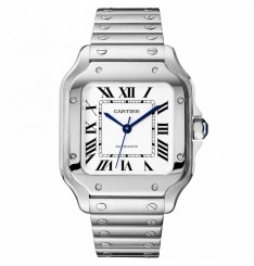 Cartier Santos de Cartier Medium Brazalete / Correa de acero WSSA0029 réplica de reloj