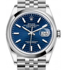 Rolex Datejust 36 Oystersteel M126200-0021 réplica de reloj