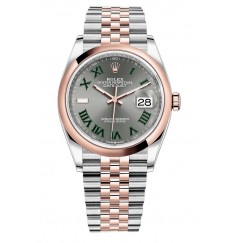 Rolex Datejust 36 Rolesor Oystersteel y Everose gold M126201-0029 réplica de reloj