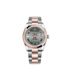 Rolex Datejust 36 Rolesor Oystersteel Oro Everose de 18 quilates M126201-0030 réplica de reloj