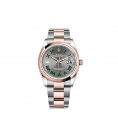 Rolex Datejust 36 Rolesor Oystersteel Oro Everose de 18 quilates M126201-0030 réplica de reloj Rolex Datejust 36 Rolesor Oystersteel Oro Everose de 18 quilates M126201-0030 réplica de reloj