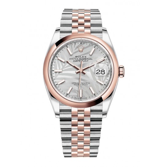 Rolex Datejust 36 Rolesor Oystersteel Oro Everose de 18 quilates M126201-0031 réplica de reloj
