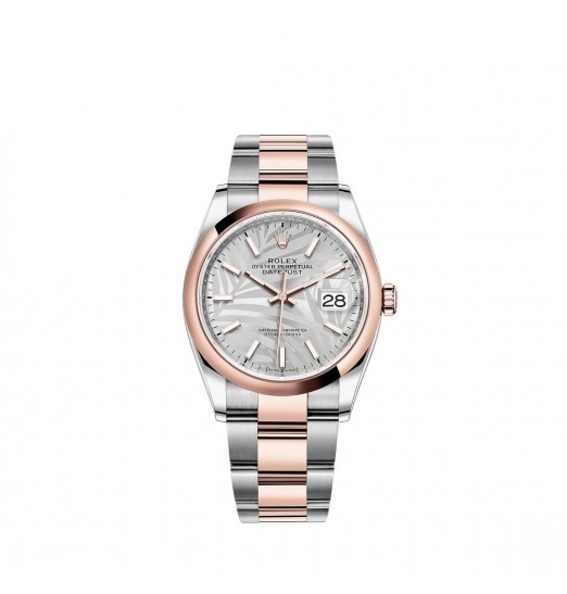 Rolex Datejust 36 Rolesor Oystersteel Oro Everose de 18 quilates M126201-0032 réplica de reloj