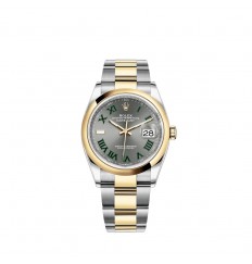 Rolex Datejust 36 Rolesor Oystersteel y 18 quilates amarillo gAntiguo M126203-0036 réplica de reloj
