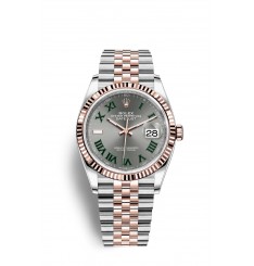 Rolex Datejust 36 Oystersteel y oro Everose M126231-0029 réplica de reloj