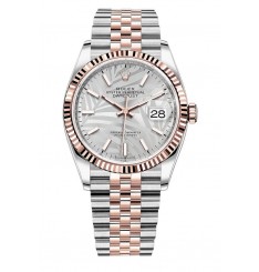 Rolex Datejust 36 Rolesor Oystersteel Everose oro M126231-0031 réplica de reloj Rolex Datejust 36 Rolesor Oystersteel Everose oro M126231-0031 réplica de reloj