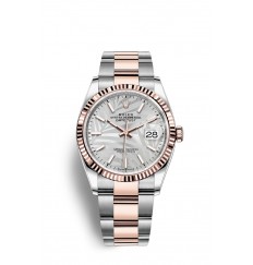 Rolex Datejust 36 Oystersteel y oro Everose M126231-0032 réplica de reloj