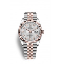 Rolex Datejust 36 Oystersteel y oro Everose M126231-0039 réplica de reloj Rolex Datejust 36 Oystersteel y oro Everose M126231-0039 réplica de reloj