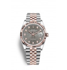 Rolex Datejust 36 Oystersteel y oro Everose M126231-0041 réplica de reloj Rolex Datejust 36 Oystersteel y oro Everose M126231-0041 réplica de reloj