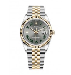 Rolex Datejust 36 Rolesor Oystersteel y oro amarillo M126233-0035 réplica de reloj