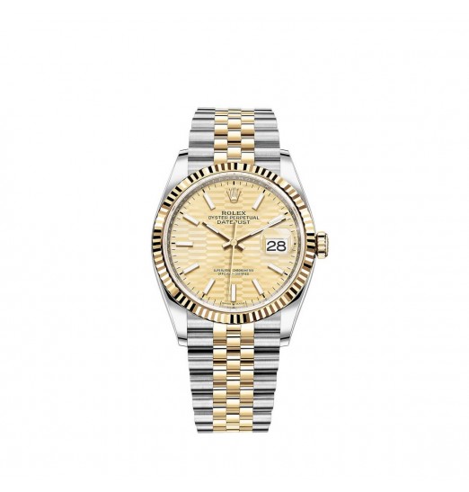 Rolex Datejust 36 Rolesor combinacion de acero Oystersteel y oro amarillo de 18 quilates M126233-0039 réplica de reloj Rolex Datejust 36 Rolesor combinacion de acero Oystersteel y oro amarillo de 18 quilates M126233-0039 réplica de reloj