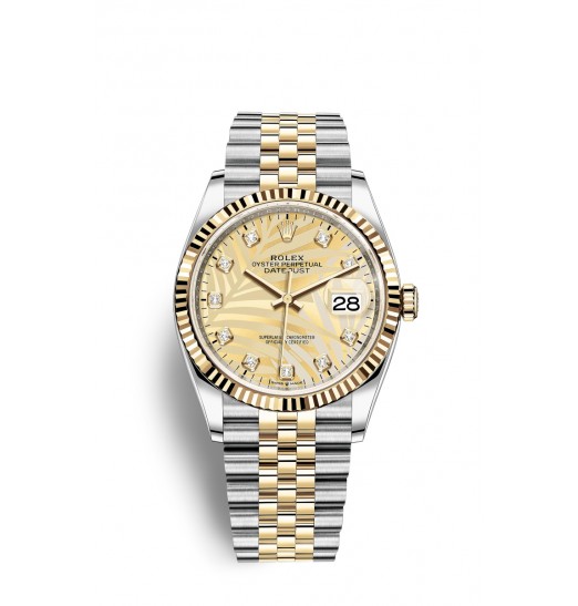 Rolex Datejust 36 Oystersteel y oro amarillo M126233-0043 réplica de reloj Rolex Datejust 36 Oystersteel y oro amarillo M126233-0043 réplica de reloj