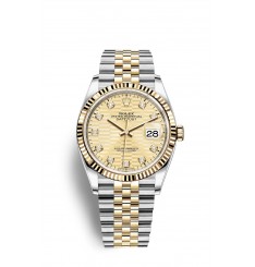 Rolex Datejust 36 Oystersteel y oro amarillo M126233-0045 réplica de reloj Rolex Datejust 36 Oystersteel y oro amarillo M126233-0045 réplica de reloj