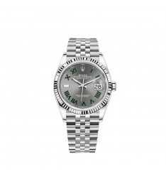 Rolex Datejust 36 White Rolesor Oystersteel oro blanco de 18 quilates M126234-0045 réplica de reloj Rolex Datejust 36 White Rolesor Oystersteel oro blanco de 18 quilates M126234-0045 réplica de reloj