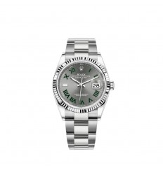 Rolex Datejust 36 White Rolesor combinacion de acero Oystersteel y oro de 18 quilates M126234-0046 réplica de reloj