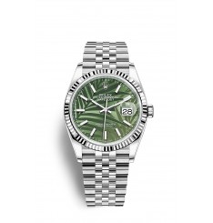 Rolex Datejust 36 Oystersteel y oro blanco M126234-0047 réplica de reloj Rolex Datejust 36 Oystersteel y oro blanco M126234-0047 réplica de reloj
