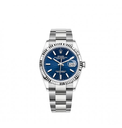 Rolex Datejust 36 Rolesor Oystersteel y de oro blanco de 18 quilates M126234-0050 réplica de reloj Rolex Datejust 36 Rolesor Oystersteel y de oro blanco de 18 quilates M126234-0050 réplica de reloj