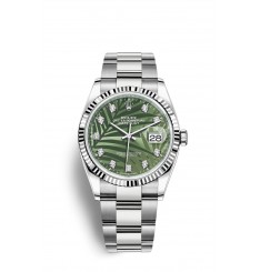 Rolex Datejust 36 Oystersteel y oro blanco M126234-0056 réplica de reloj Rolex Datejust 36 Oystersteel y oro blanco M126234-0056 réplica de reloj