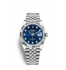 Rolex Datejust 36 Oystersteel y oro blanco M126234-0057 réplica de reloj Rolex Datejust 36 Oystersteel y oro blanco M126234-0057 réplica de reloj