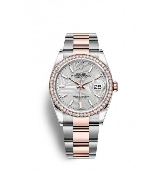 Rolex Datejust 36 Oystersteel y oro Everose M126281RBR-0020 réplica de reloj Rolex Datejust 36 Oystersteel y oro Everose M126281RBR-0020 réplica de reloj