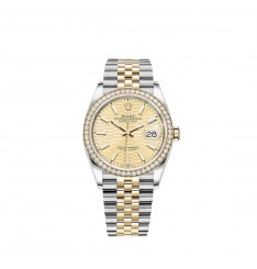 Rolex Datejust 36 Yellow Rolesor combinacion de Oystersteel gold M126283RBR-0025 réplica de reloj