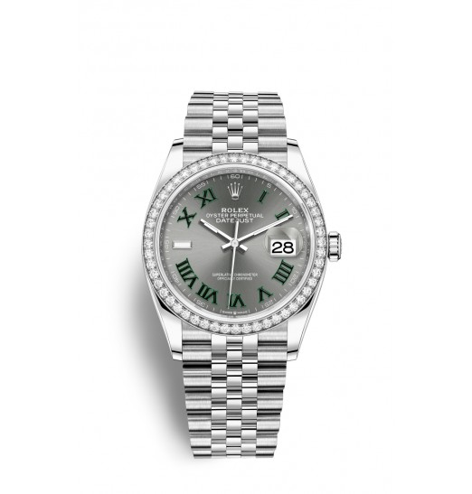Rolex Datejust 36 Oystersteel y oro blanco M126284RBR-0037 réplica de reloj Rolex Datejust 36 Oystersteel y oro blanco M126284RBR-0037 réplica de reloj