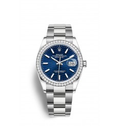 Rolex Datejust 36 Oystersteel y oro blanco M126284RBR-0042 réplica de reloj Rolex Datejust 36 Oystersteel y oro blanco M126284RBR-0042 réplica de reloj