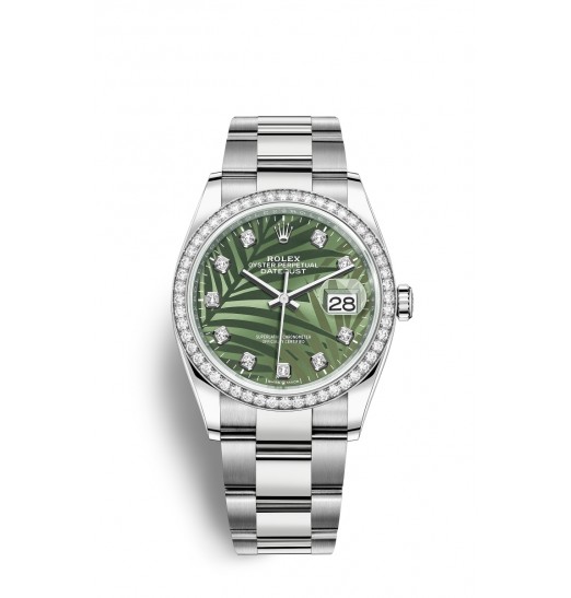 Rolex Datejust 36 Oystersteel y oro blanco M126284RBR-0048 réplica de reloj Rolex Datejust 36 Oystersteel y oro blanco M126284RBR-0048 réplica de reloj