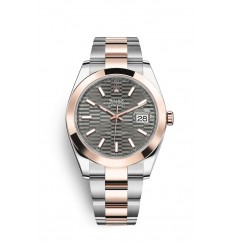Rolex Datejust 41 Oystersteel y oro Everose M126301-0019 réplica de reloj