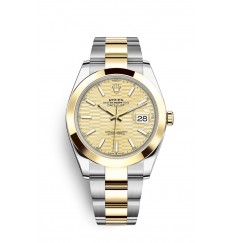 Rolex Datejust 41 Oystersteel y oro amarillo M126303-0021 réplica de reloj