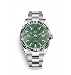 Rolex Datejust 41 Oystersteel y oro blanco M126334-0029 réplica de reloj Rolex Datejust 41 Oystersteel y oro blanco M126334-0029 réplica de reloj