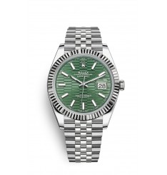 Rolex Datejust 41 Oystersteel y oro blanco M126334-0030 réplica de reloj Rolex Datejust 41 Oystersteel y oro blanco M126334-0030 réplica de reloj