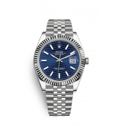 Rolex Datejust 41 Oystersteel y oro blanco M126334-0032 réplica de reloj Rolex Datejust 41 Oystersteel y oro blanco M126334-0032 réplica de reloj