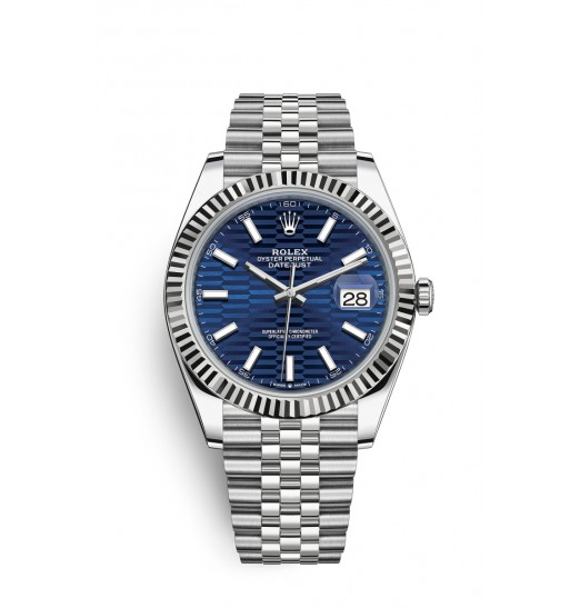 Rolex Datejust 41 Oystersteel y oro blanco M126334-0032 réplica de reloj Rolex Datejust 41 Oystersteel y oro blanco M126334-0032 réplica de reloj