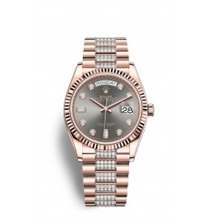 Rolex Day-Date 36 Oro Everose de 18 quilates M128235-0051 réplica de reloj Rolex Day-Date 36 Oro Everose de 18 quilates M128235-0051 réplica de reloj